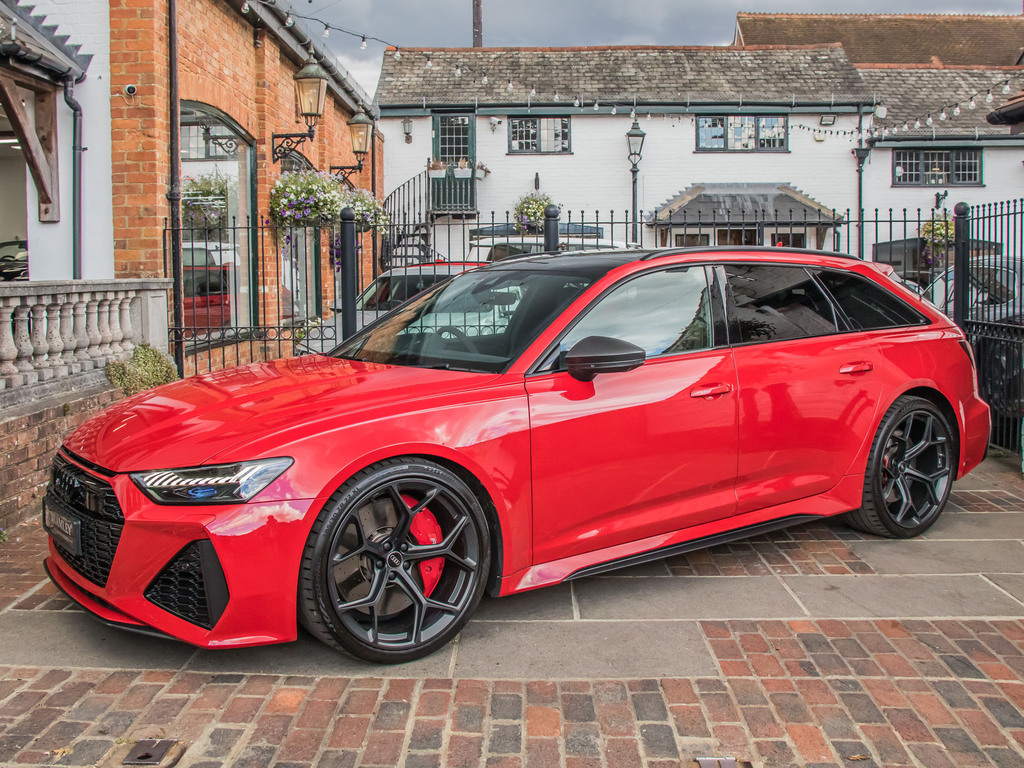 Audi RS6 Automatic Red #5