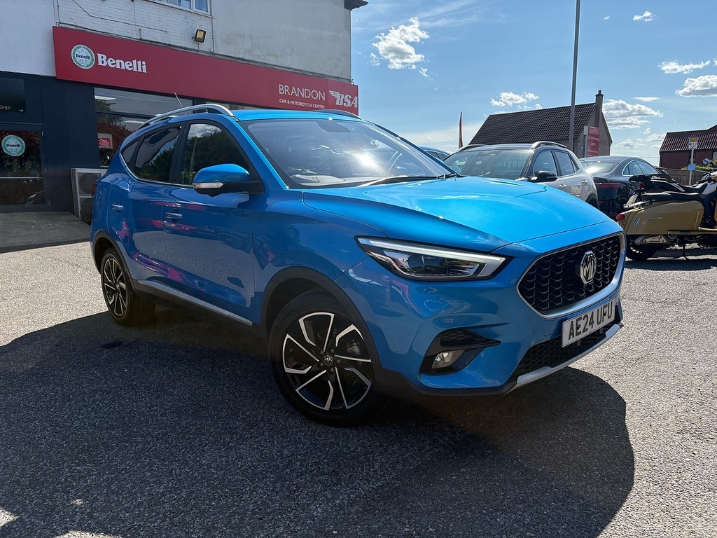 MG ZS Vti-tech Exclusive Blue