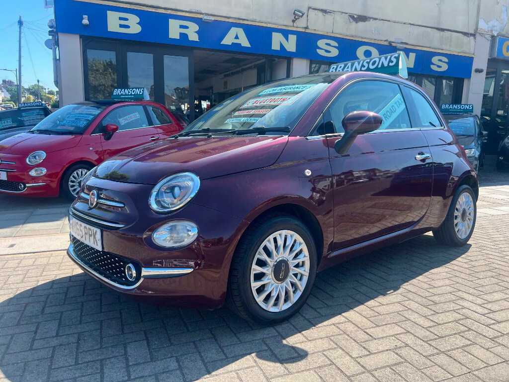 Fiat 500 1.2 Lounge Hatchback Red