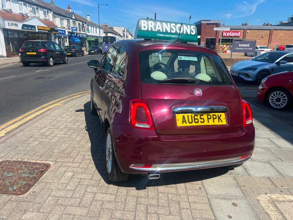 Fiat 500 1.2 Lounge Hatchback Red #4