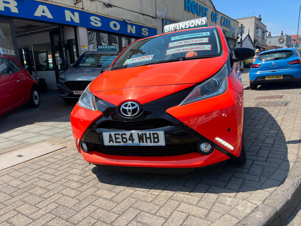 Toyota Aygo 1.0 Vvt-i X-cite X-shift Hatchback Orange #6
