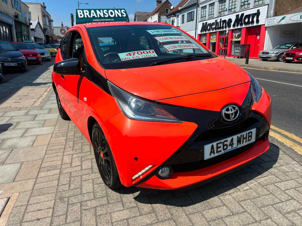 Toyota Aygo 1.0 Vvt-i X-cite X-shift Hatchback Orange #4