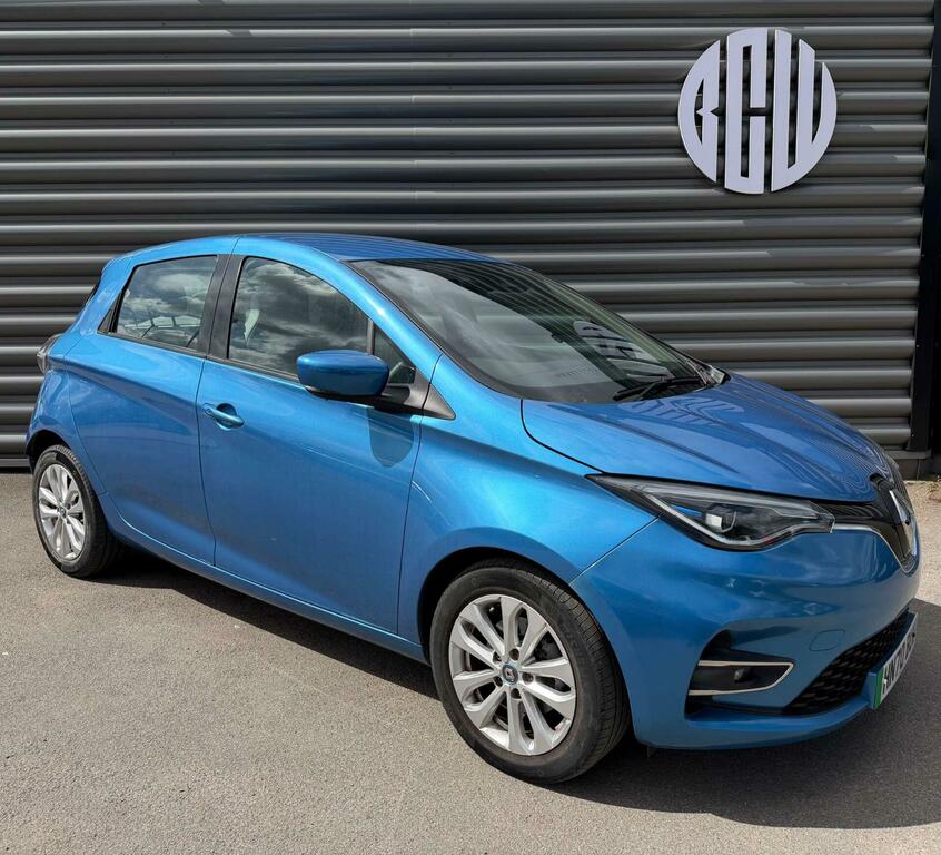 Renault Zoe R135 52Kwh Iconic I, Rapid Charge Blue