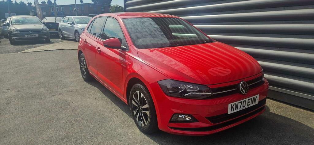 Volkswagen Polo 1.0 Evo United Euro 6 Ss KW70ENK Red #4
