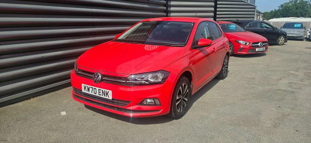 Volkswagen Polo 1.0 Evo United Euro 6 Ss KW70ENK Red #3