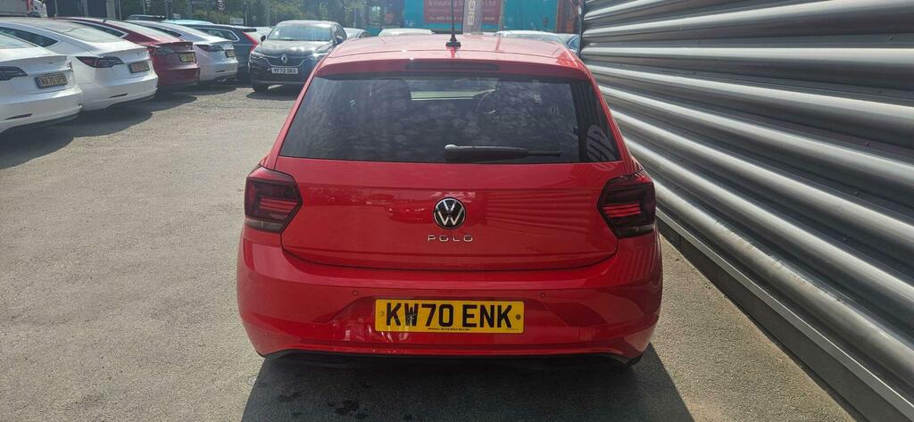 Volkswagen Polo 1.0 Evo United Euro 6 Ss KW70ENK Red #5