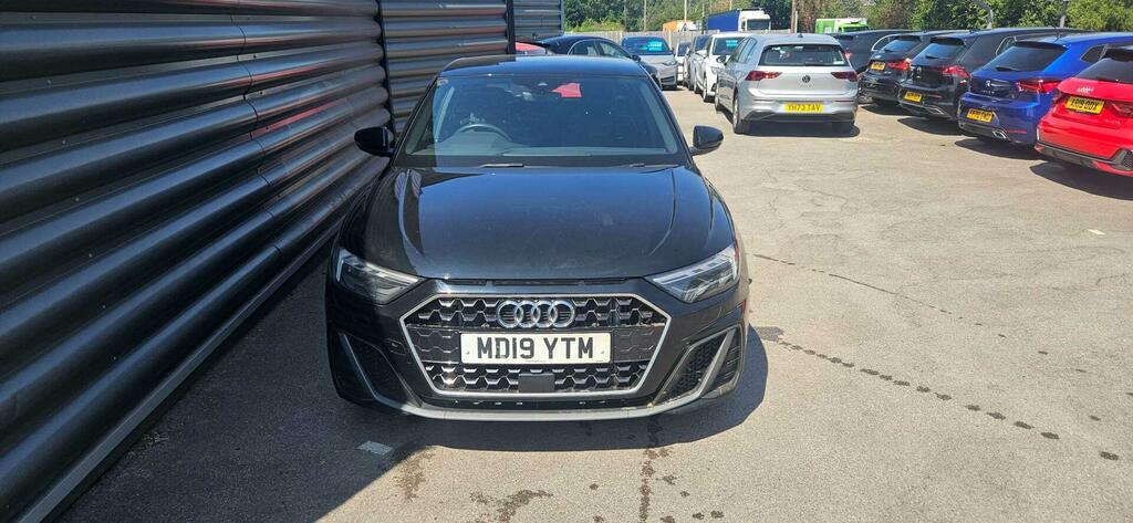 Audi A1 1.0 Tfsi 30 S Line Sportback Euro 6 Ss MD19YTM Black #5