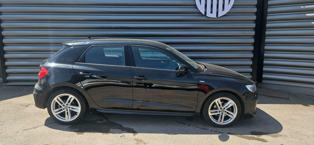 Audi A1 1.0 Tfsi 30 S Line Sportback Euro 6 Ss MD19YTM Black #2
