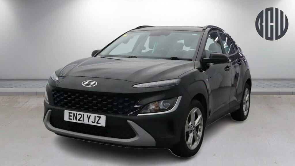 Hyundai Kona Se Connect Black #4