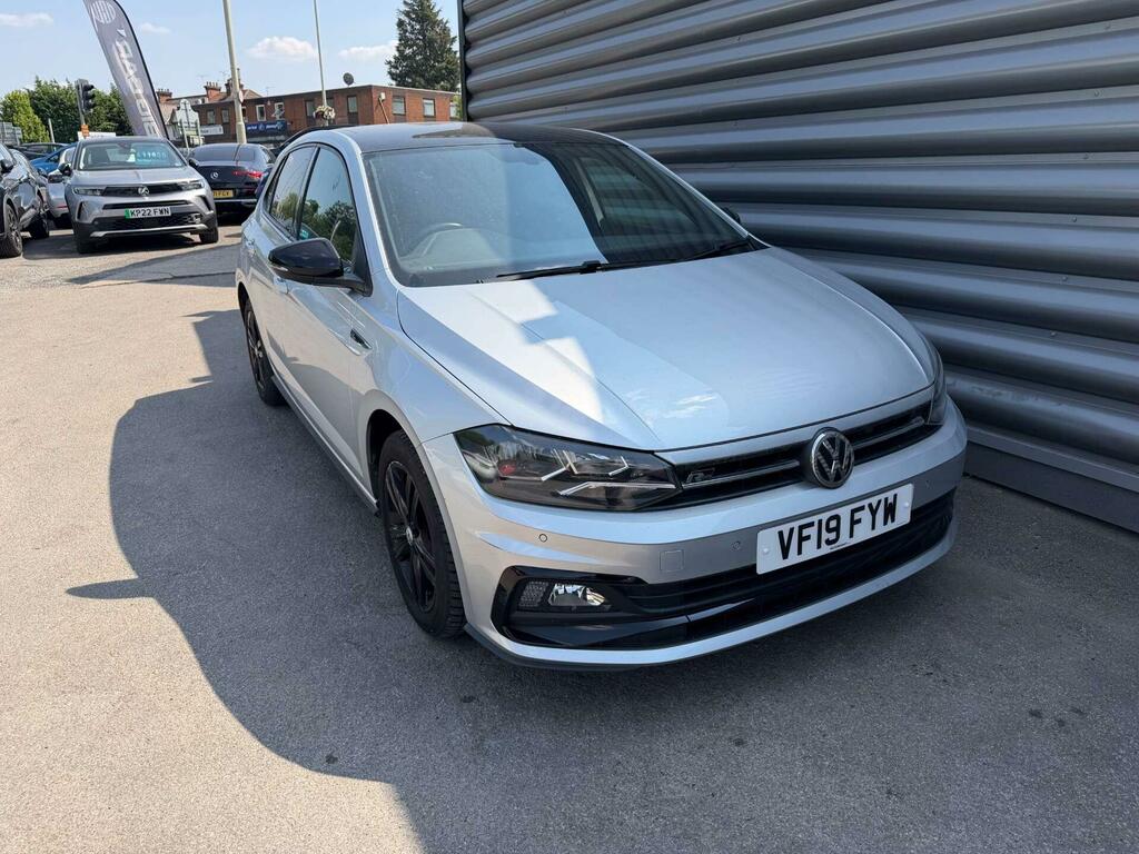 Volkswagen Polo 1.0 Tsi R-line Euro 6 Ss VF19FYW Silver #4