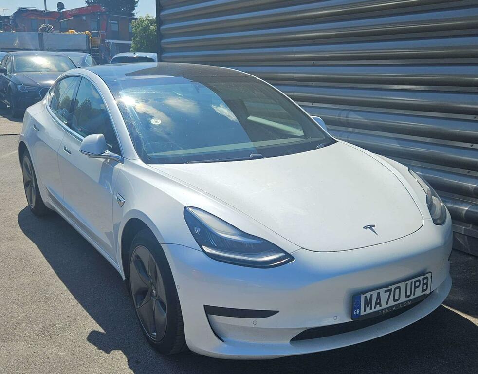 Tesla Model 3 Standard Range Plus Rwd MA70UPB White #3