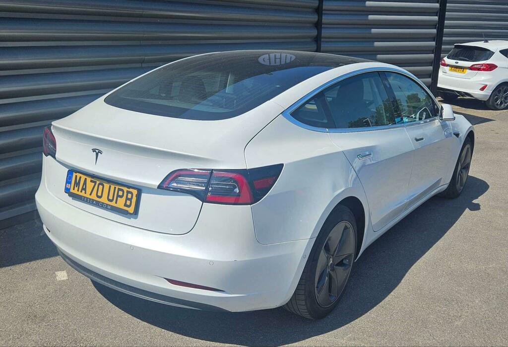 Tesla Model 3 Standard Range Plus Rwd MA70UPB White #5