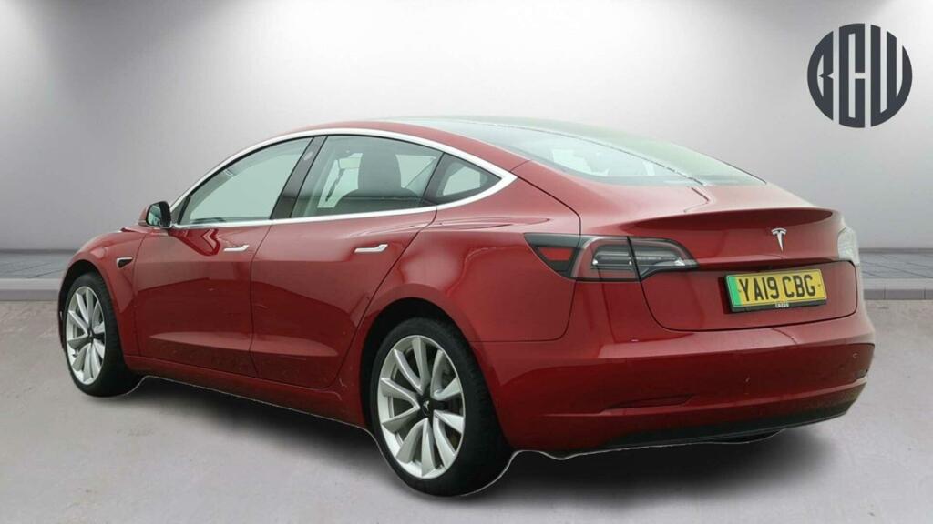 Tesla Model 3 Standard Range Plus Rwd YA19CBG Red #3