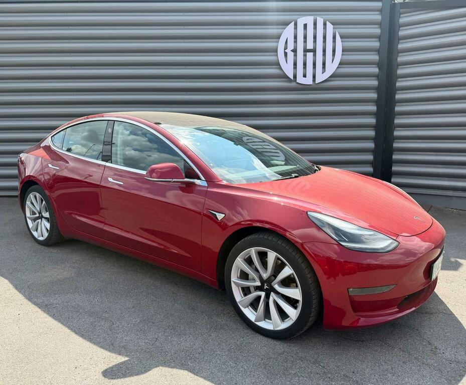 Tesla Model 3 Standard Range Plus Rwd Red