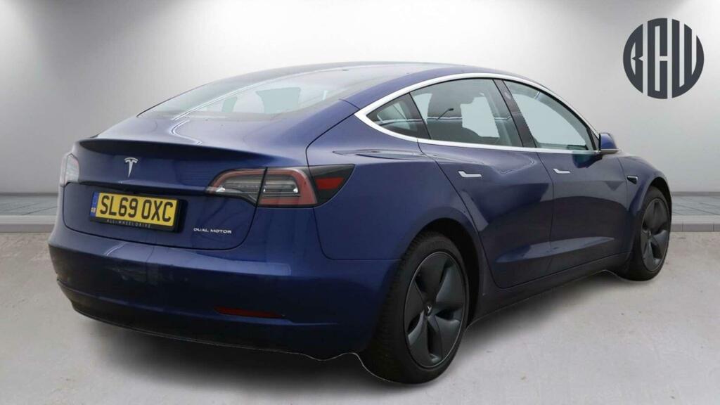 Tesla Model 3 Long Range Blue #4