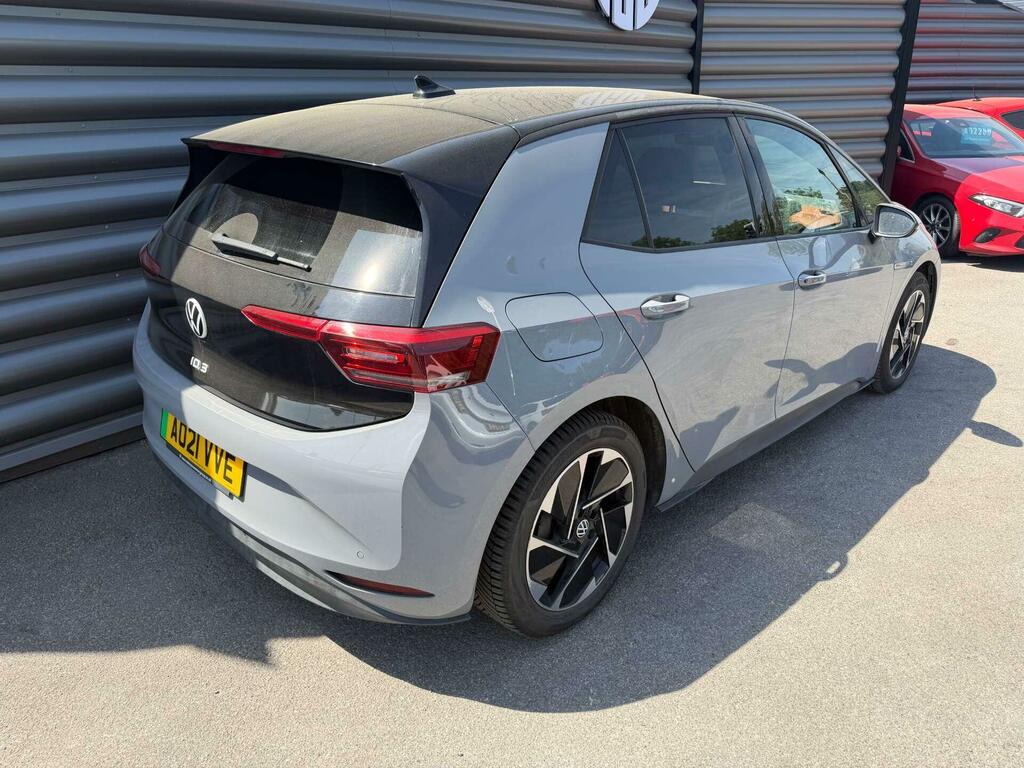 Volkswagen ID.3 Pro Performance 58Kwh Business AO21VVE Grey #6