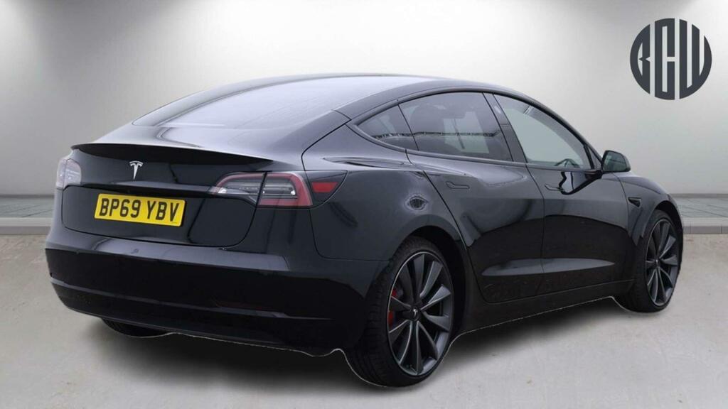 Tesla Model 3 Performance Black #4