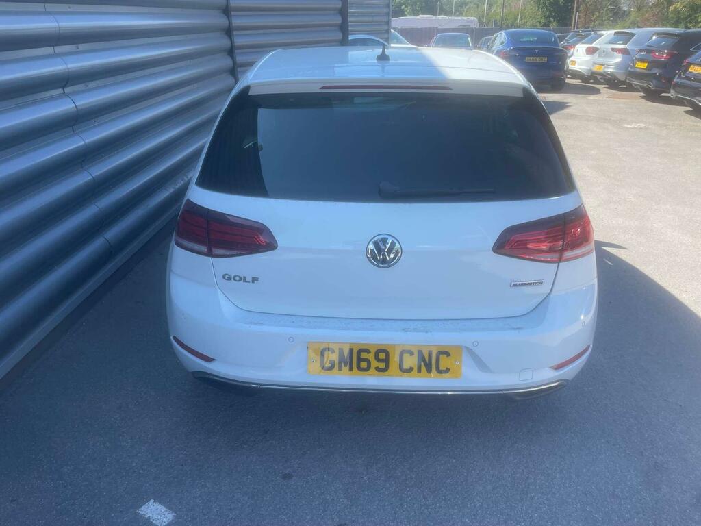 Volkswagen Golf Match Edition White #4