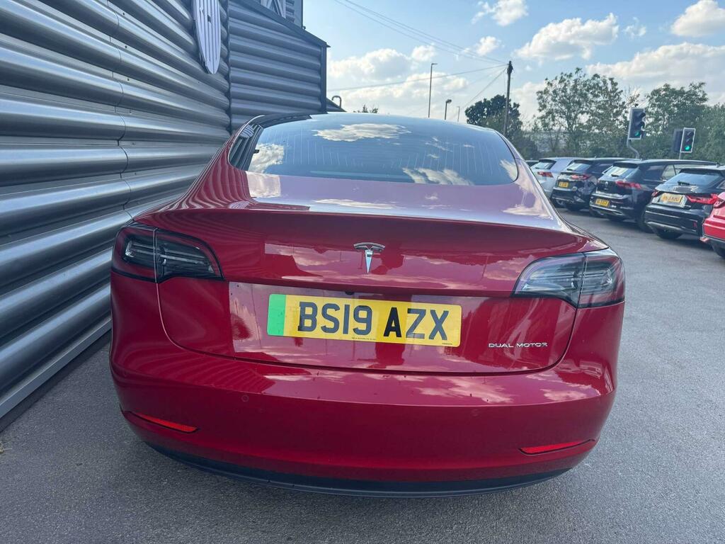 Tesla Model 3 Long Range Red #4