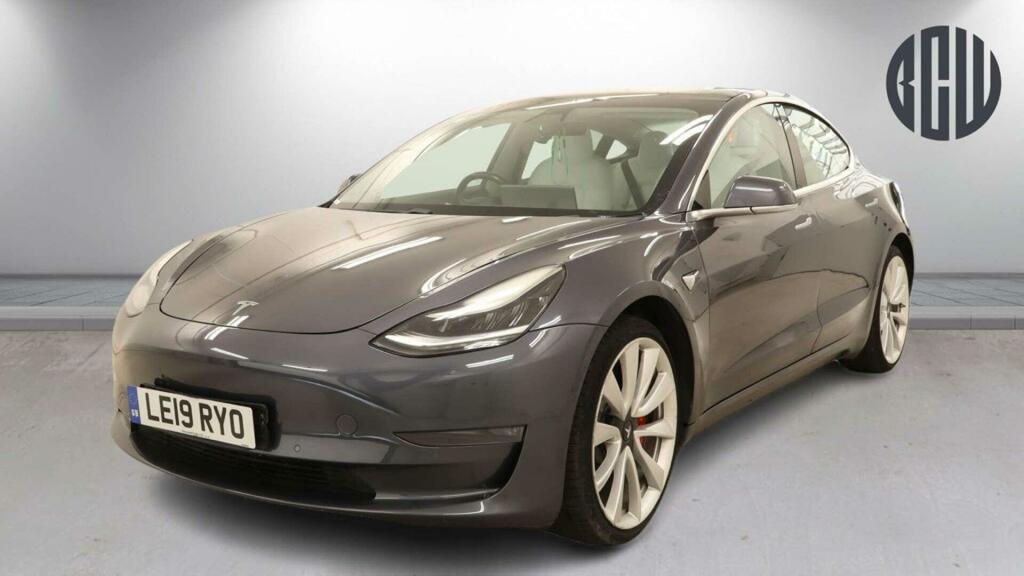 Tesla Model 3 Performance Grey #2