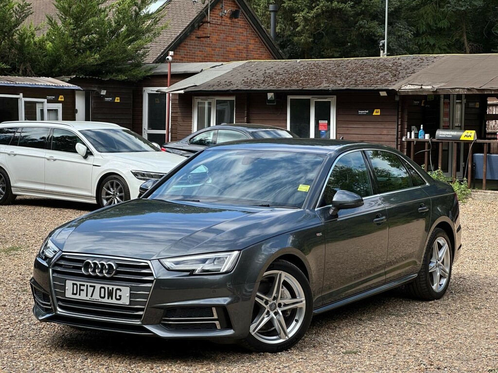Audi A4 Saloon 2.0 Tdi S Line S Tronic Quattro Euro 6 Ss Grey #5