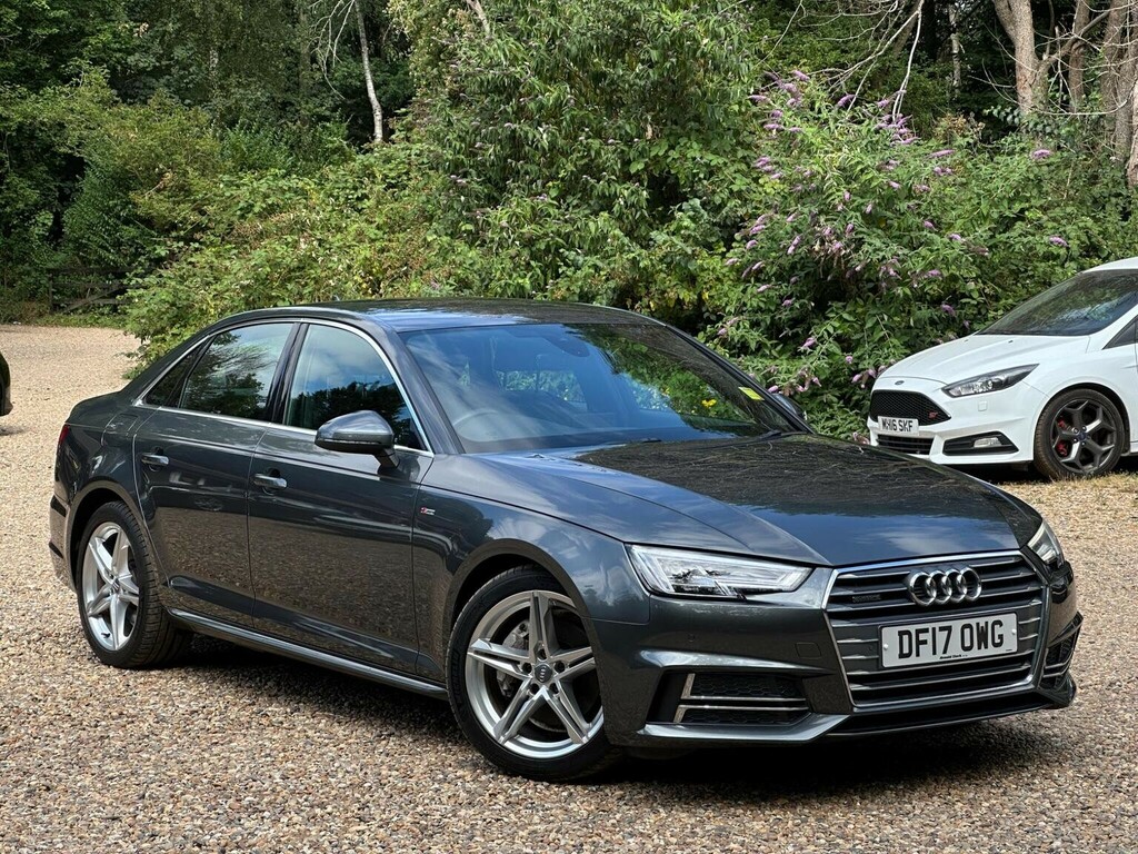 Audi A4 Saloon 2.0 Tdi S Line S Tronic Quattro Euro 6 Ss Grey #2
