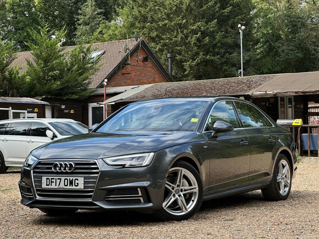 Audi A4 Saloon 2.0 Tdi S Line S Tronic Quattro Euro 6 Ss Grey #4