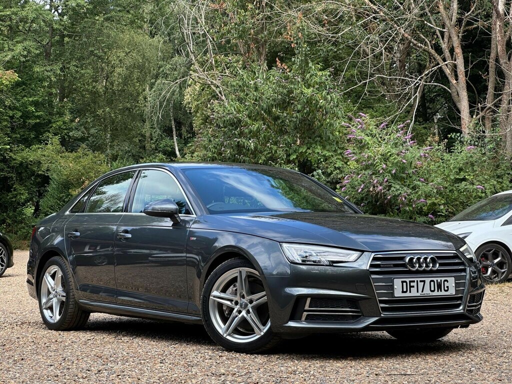 Audi A4 Saloon 2.0 Tdi S Line S Tronic Quattro Euro 6 Ss Grey #3
