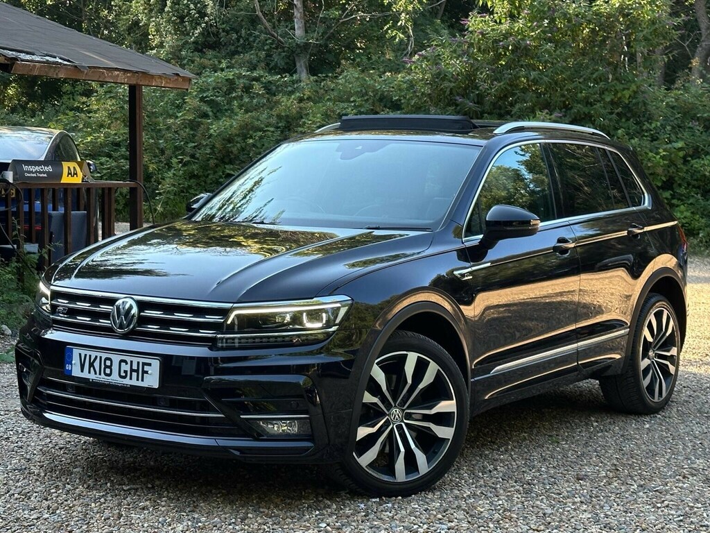 Volkswagen Tiguan 2.0 Bitdi R-line Dsg 4Motion Euro 6 Ss Black #5