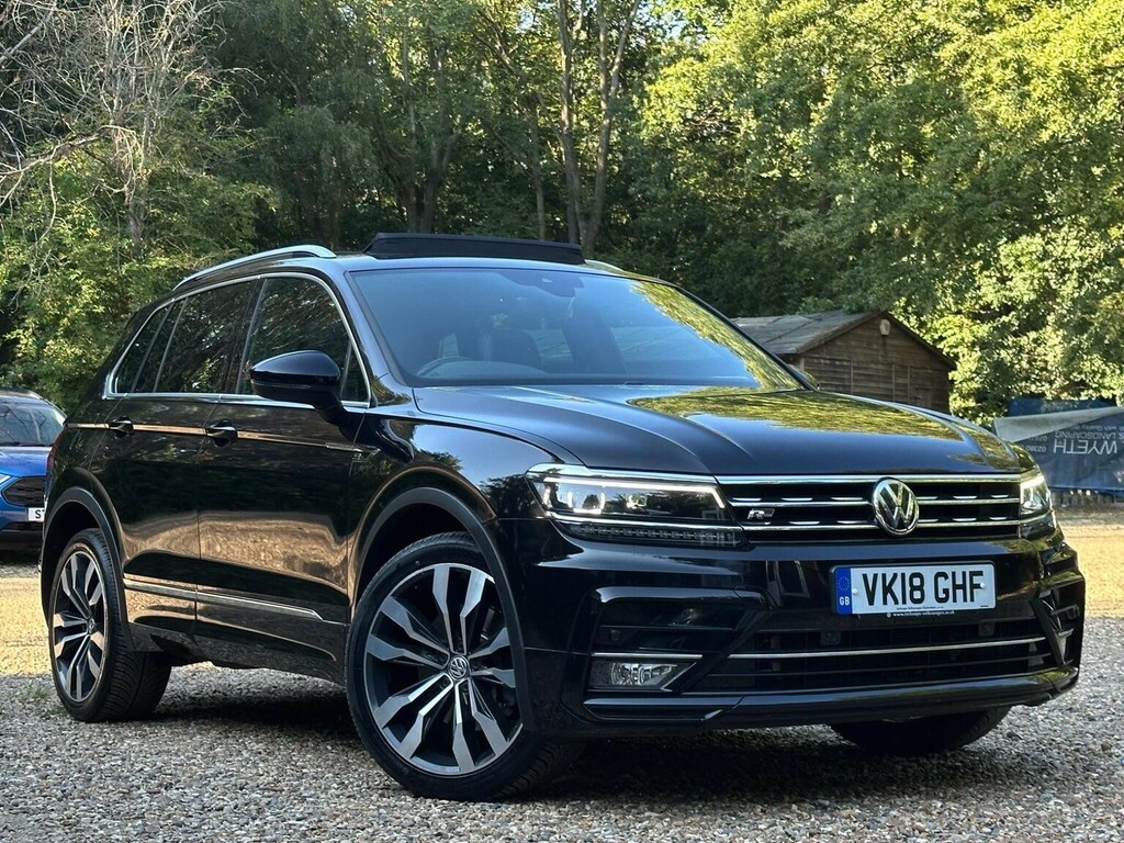 Volkswagen Tiguan 2.0 Bitdi R-line Dsg 4Motion Euro 6 Ss Black #3