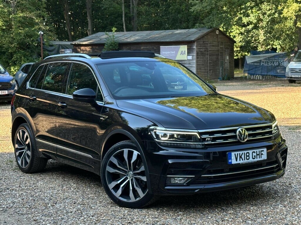 Volkswagen Tiguan 2.0 Bitdi R-line Dsg 4Motion Euro 6 Ss Black #2