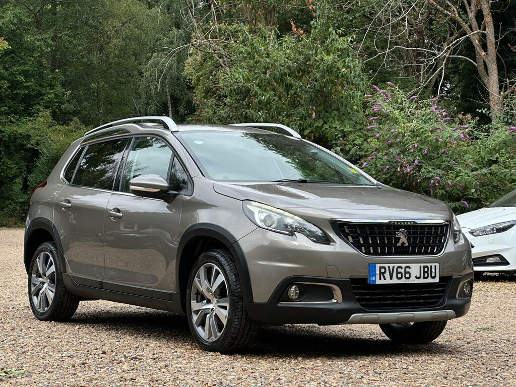 Peugeot 2008 Suv 1.2 Puretech Allure Euro 6 Ss 201666 RV66JBU Grey #5