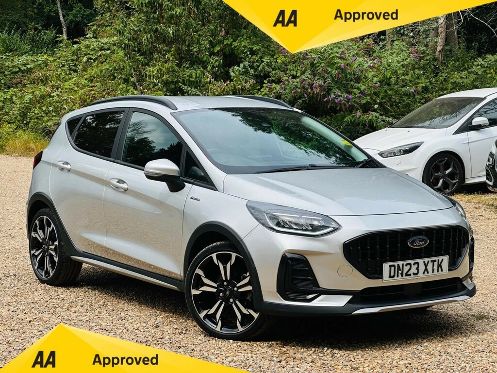 Ford Fiesta 1.0T Ecoboost Mhev Active X Edition Euro 6 Ss 5 Silver