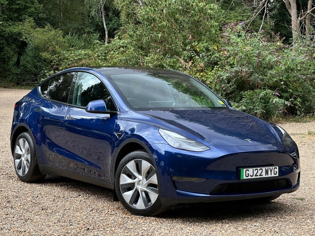 Tesla Model Y Suv Dual Motor Long Range 4Wde 202222 Blue #2