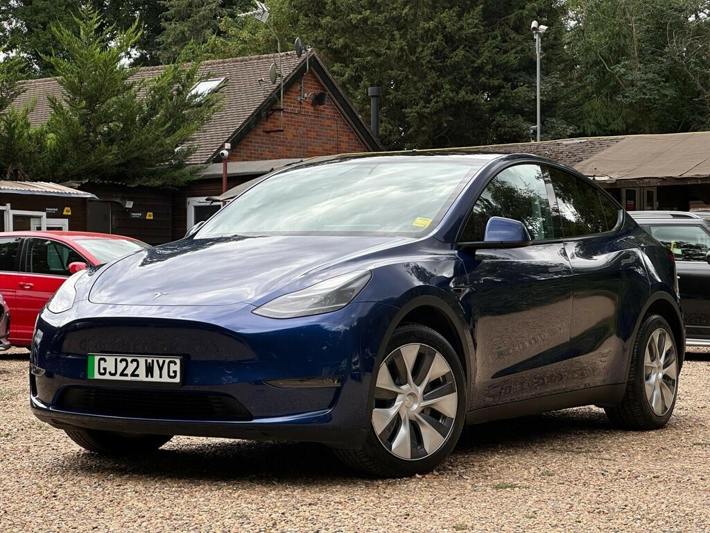 Tesla Model Y Suv Dual Motor Long Range 4Wde 202222 Blue #4