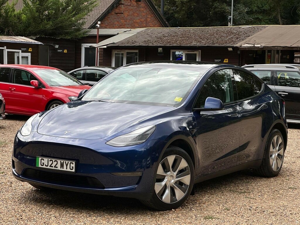 Tesla Model Y Suv Dual Motor Long Range 4Wde 202222 Blue #5