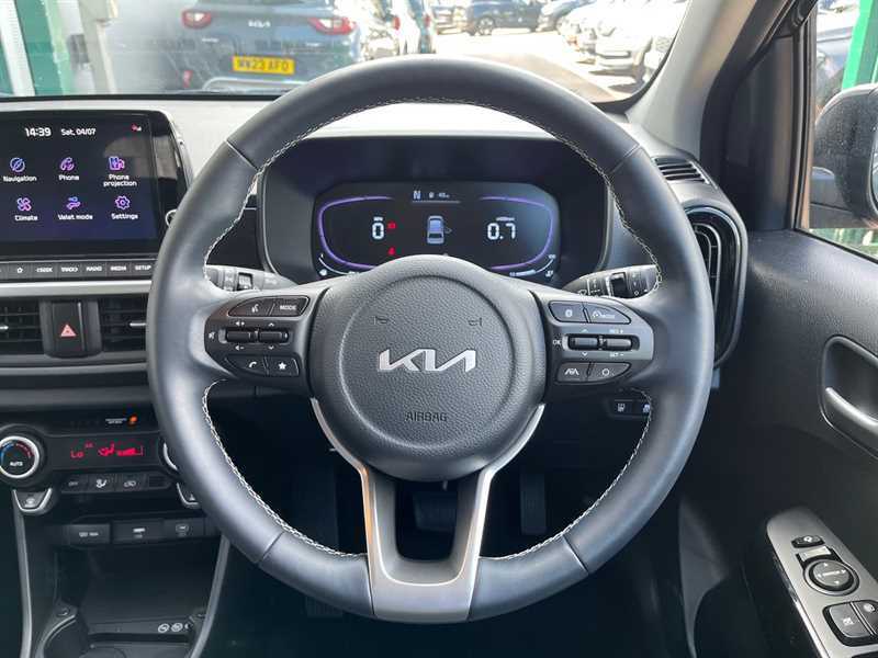Kia Picanto 1.2 Gt-line S LL25YLM Black #5
