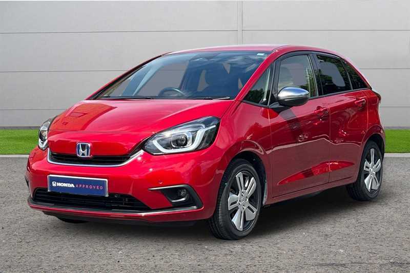 Honda Jazz 1.5 I-mmd Hybrid Ex Ecvt Red
