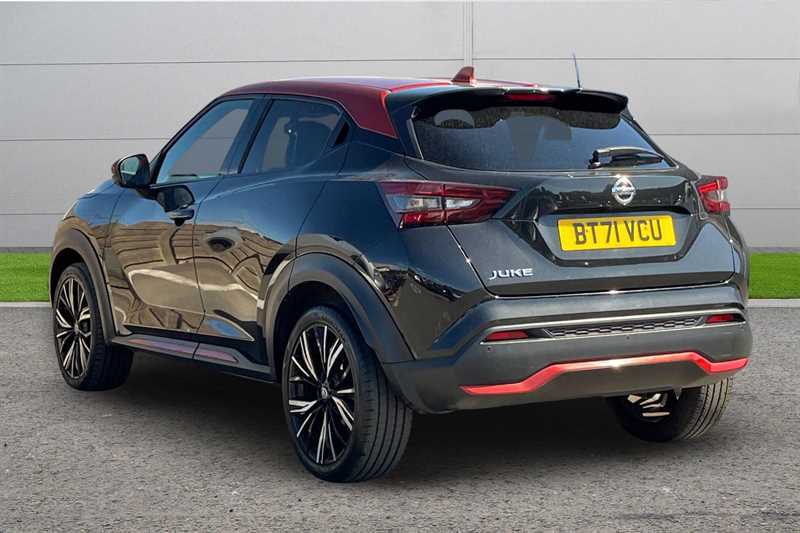 Nissan Juke 1.0 Dig-t 114 Tekna BT71VCU Red #2