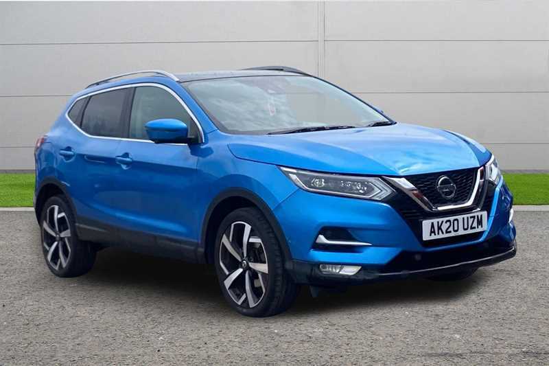 Nissan Qashqai 1.3 Dig-t 160 Tekna Dct AK20UZM Blue