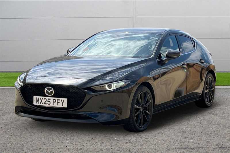 Mazda 3 2.5 E-skyactiv G Mhev 140 Exclusive-line Black