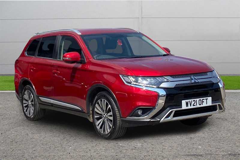 Mitsubishi Outlander 2.0 Exceed Cvt Red