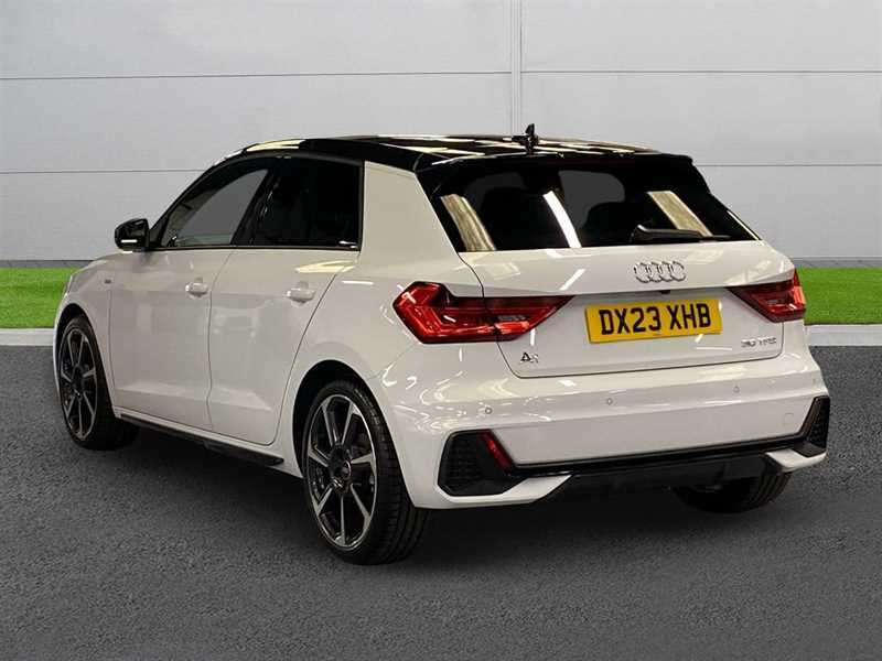 Audi A1 30 Tfsi 110 Black Edition S Tronic DX23XHB White #2