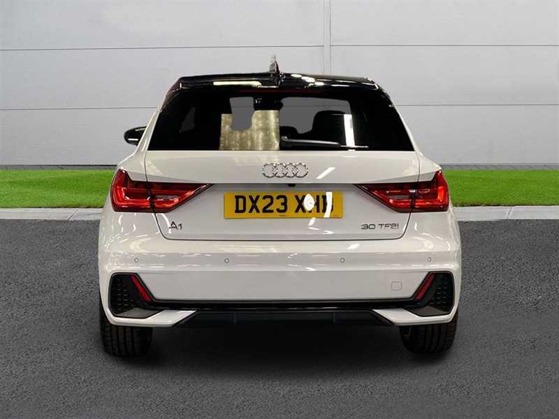 Audi A1 30 Tfsi 110 Black Edition S Tronic DX23XHB White #4