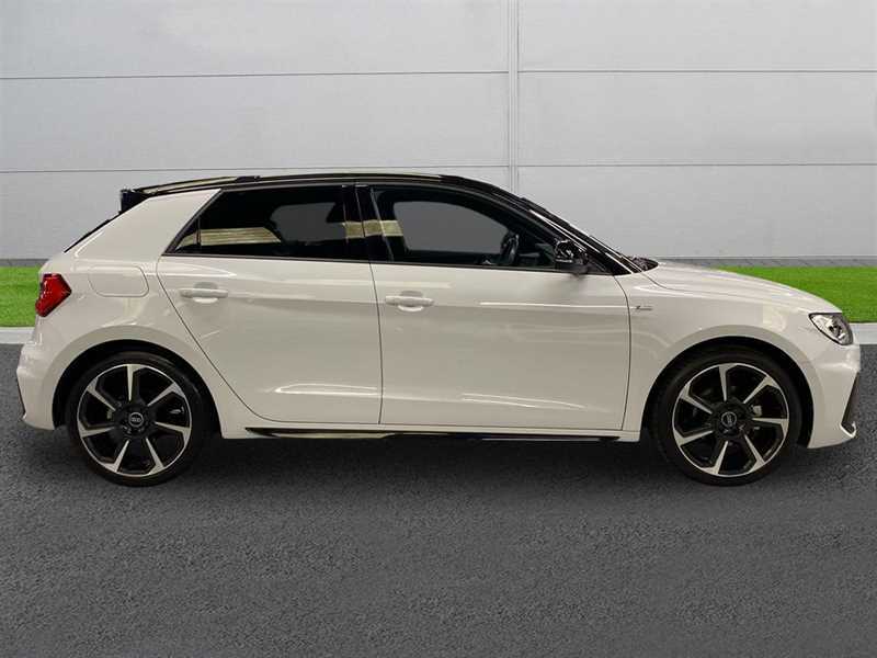 Audi A1 30 Tfsi 110 Black Edition S Tronic DX23XHB White #3