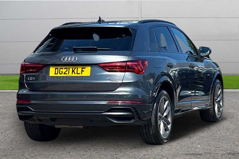 Audi Q3 40 Tdi 200 Quattro Black Edition S Tronic DG21KLF Grey #3