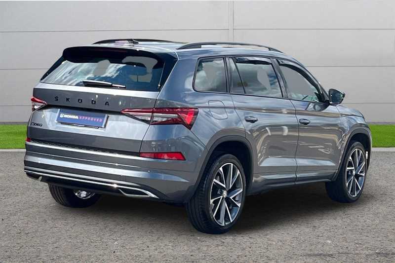 Skoda Kodiaq 1.5 Tsi Sport Line Dsg 7 Seat LL73BWV Grey #3