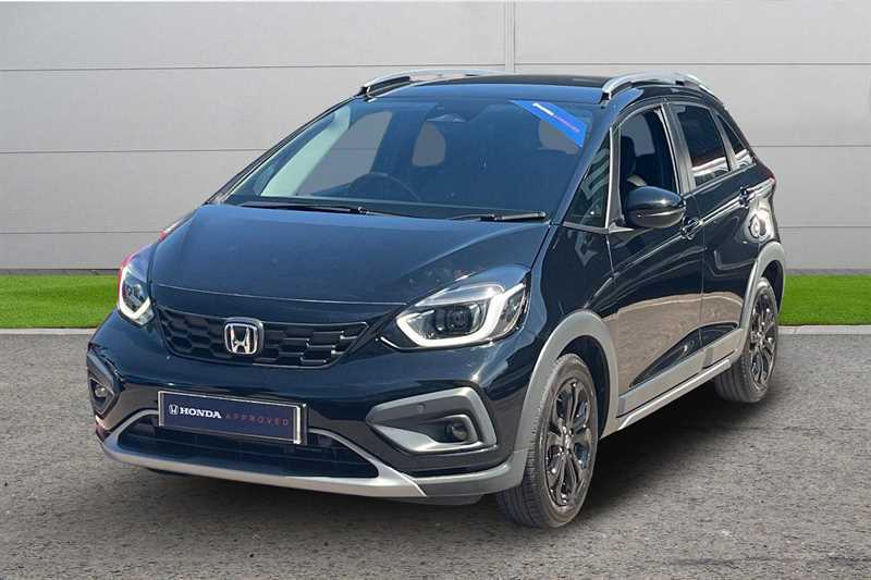 Honda Jazz 1.5 I-mmd Hybrid Crosstar Advance Ecvt Black