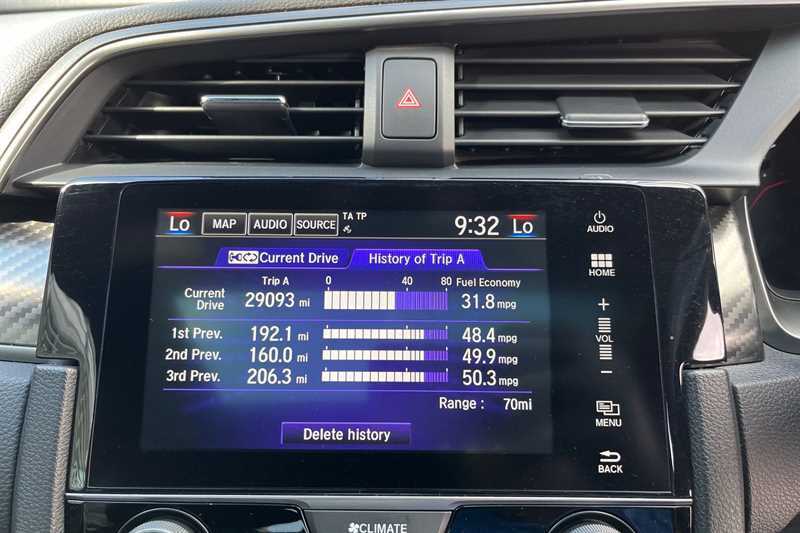 Honda Civic 1.5 Vtec Turbo Sport Cvt Blue #15