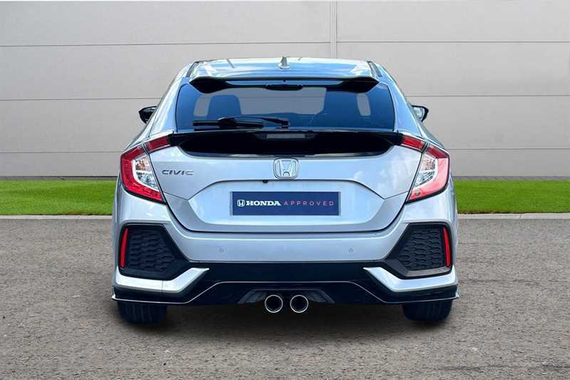 Honda Civic 1.5 Vtec Turbo Sport Cvt Blue #7